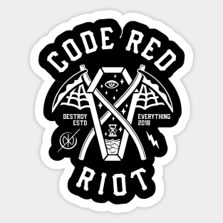 Coffin Riot Sticker